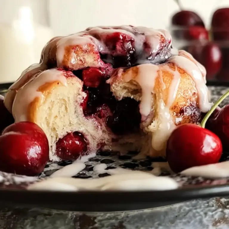 Cherry Cinnamon Rolls