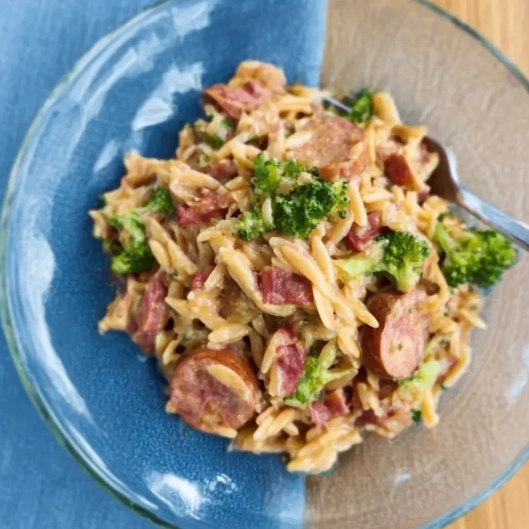 Chicken Sausage Orzo