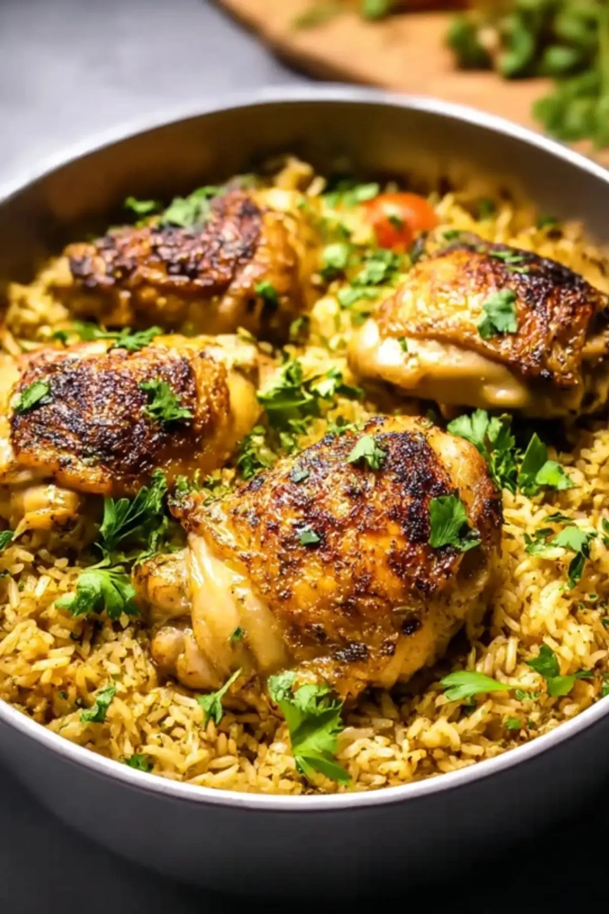 Chicken Thigh with Rice