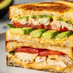Chipotle Chicken Avocado Melt