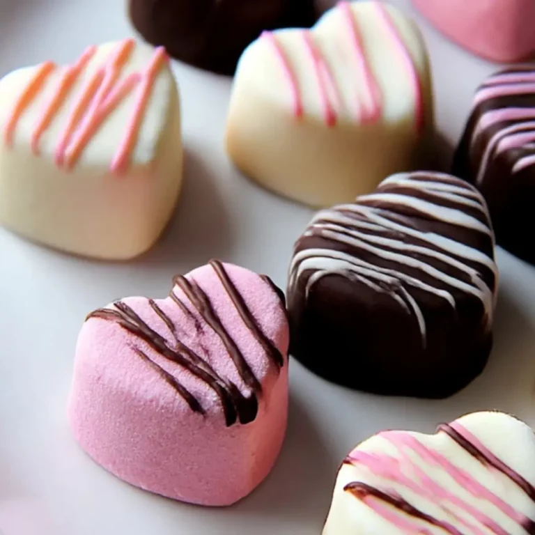 Chocolate Marshmallow Hearts