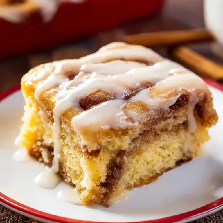 Cinnamon Roll Cake