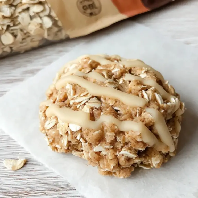Cinnamon Roll No Bake Cookies