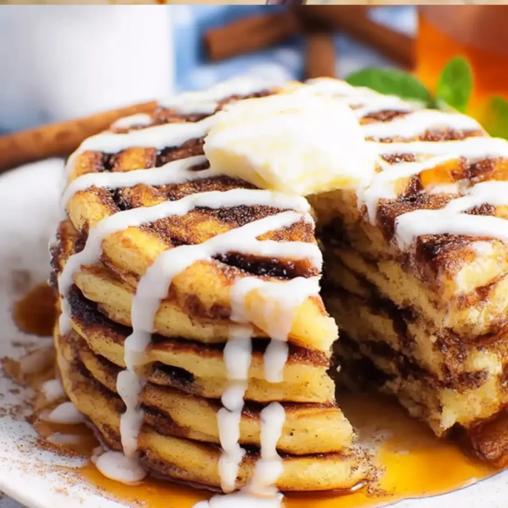 Cinnamon Roll Pancake
