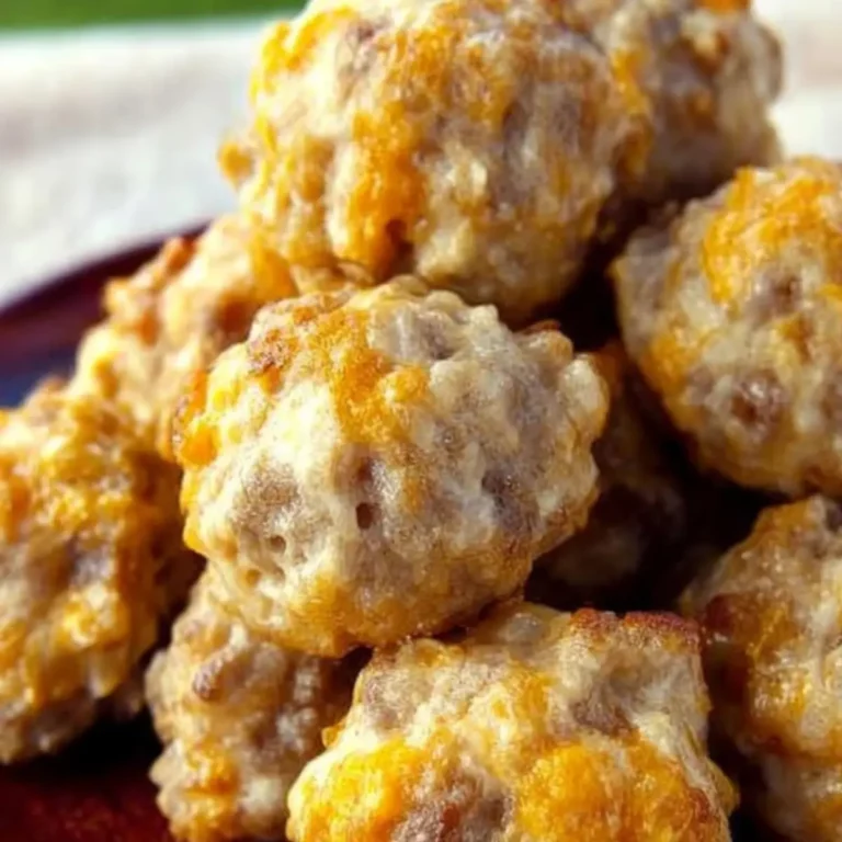 Cream Cheese Sausage Balls
