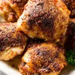 Crispy Baked Chicken Thighs