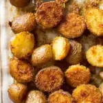 Crispy Roasted Parmesan Potatoes