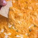 Crockpot Buffalo Chicken Dip