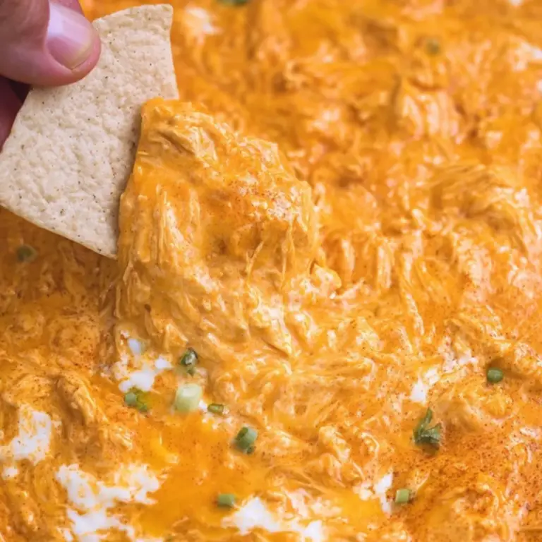 Crockpot Buffalo Chicken Dip