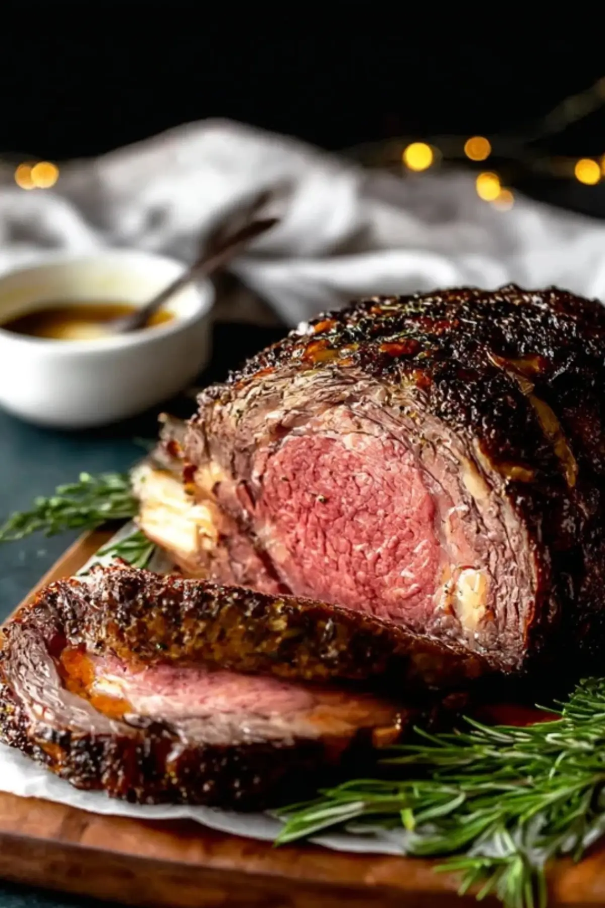 Garlic Herb Prime Rib