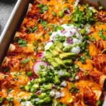 Ground Turkey Black Bean Enchiladas