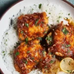 Honey Garlic Chicken Thighs