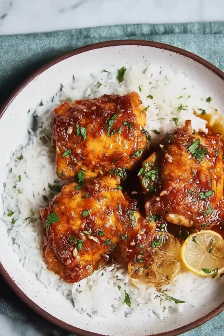 Honey Garlic Chicken Thighs