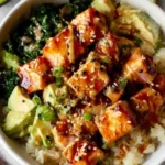 Honey Glazed Salmon Bowl