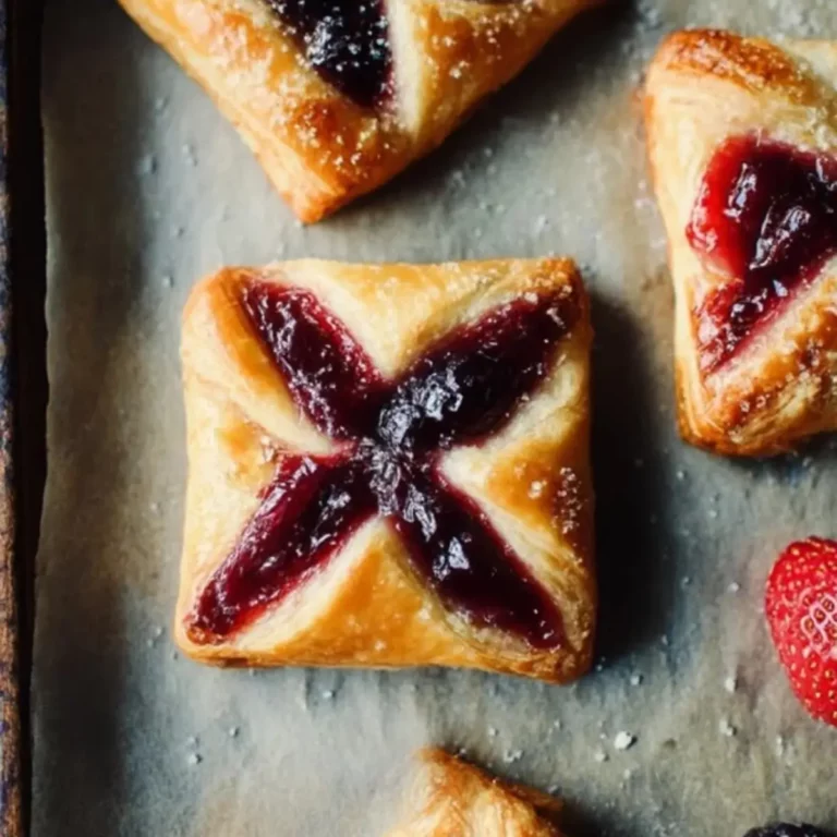 Jam Puff Pastry Tarts