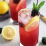 Lemon Blackberry Mocktail