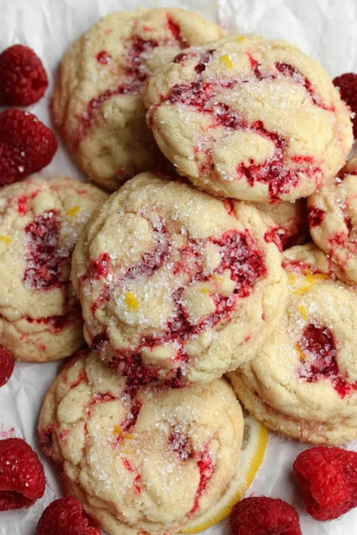 Lemon Raspberry Cookies