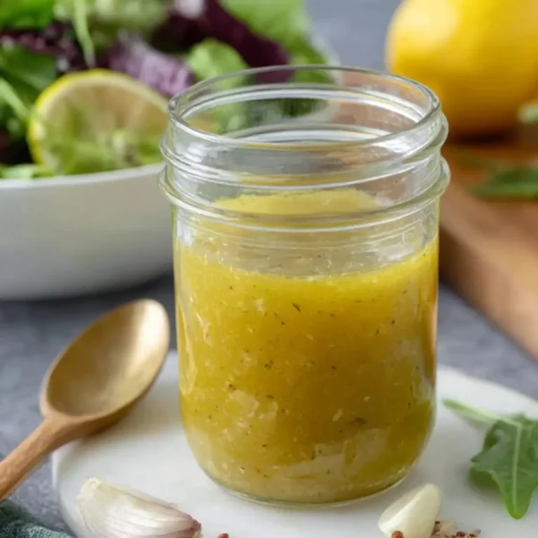 Lemon Vinaigrette Salad Dressing