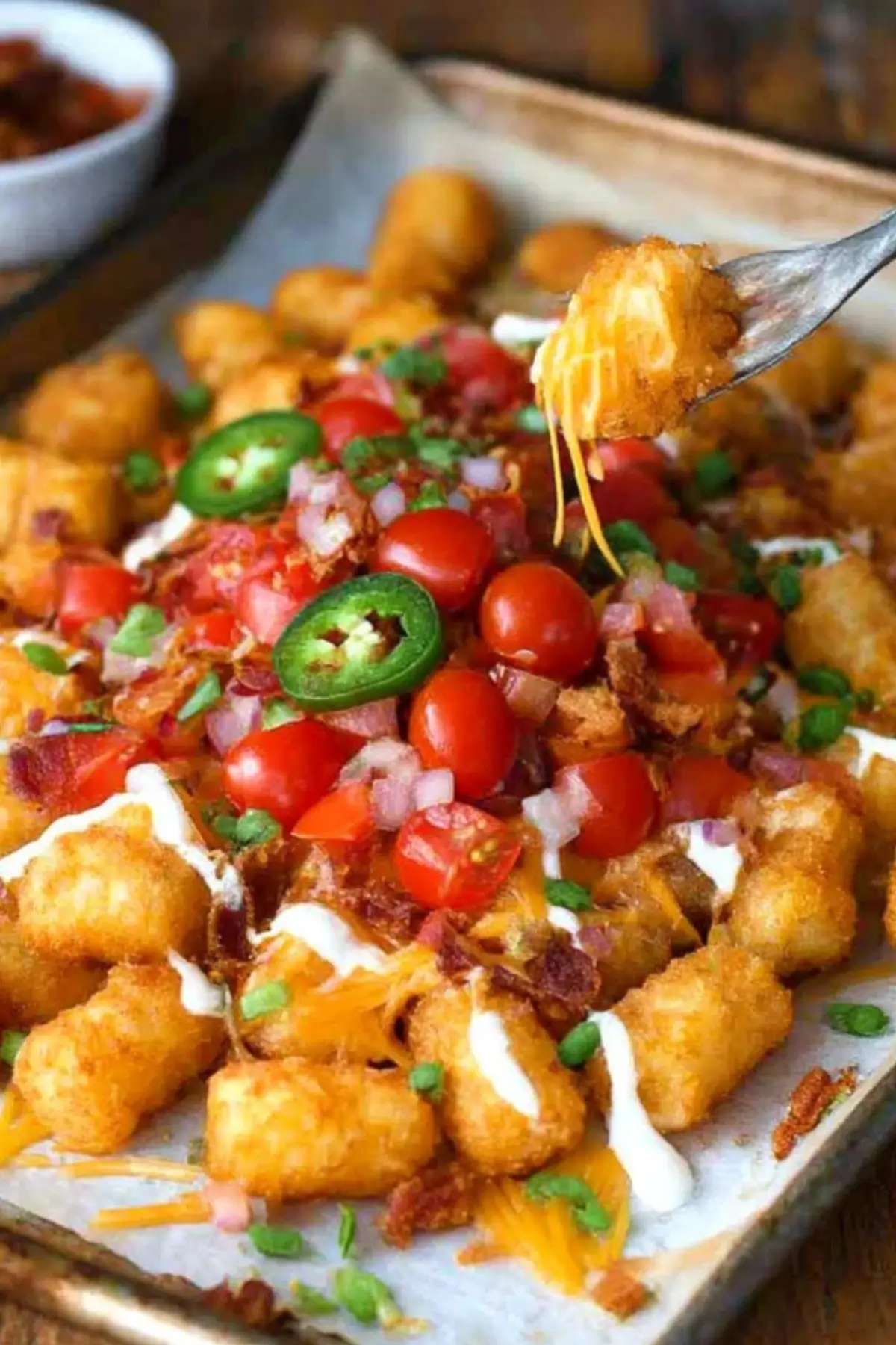 Loaded Tater Tot Nachos
