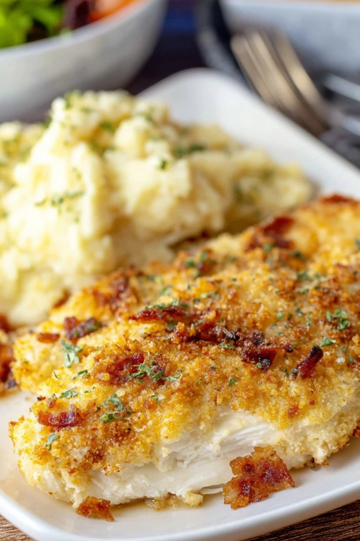 Longhorn Parmesan Crusted Chicken