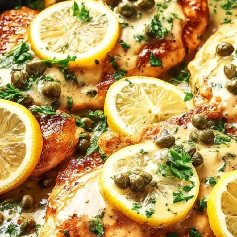 MEDITERRANEAN STYLE CHICKEN PICCATA