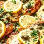 MEDITERRANEAN STYLE CHICKEN PICCATA