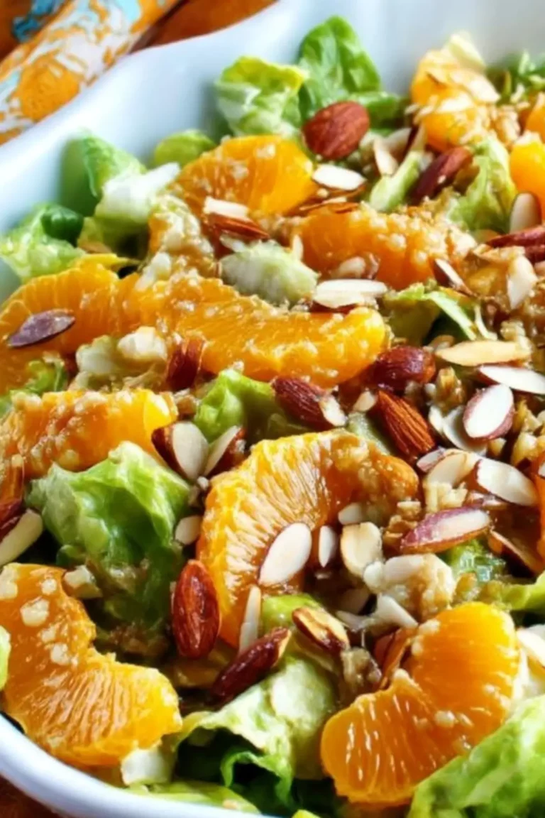Mandarin Orange Almond Salad