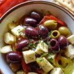 Marinated Olives and Cheese