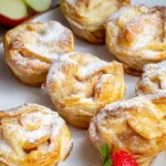 Mini Apple Pies With Puff Pastry
