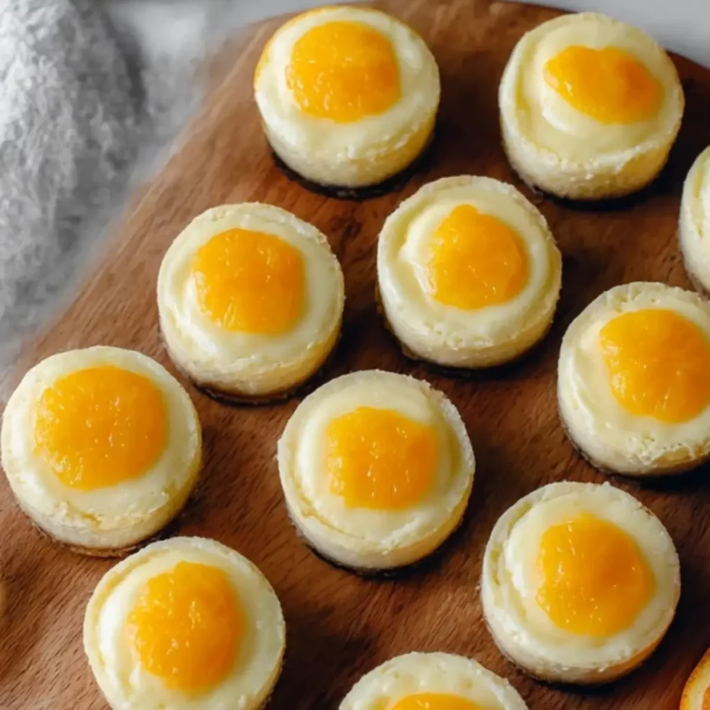 Mini Orange Cheesecakes