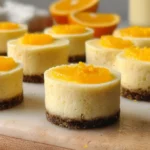 Mini Orange Cheesecakes