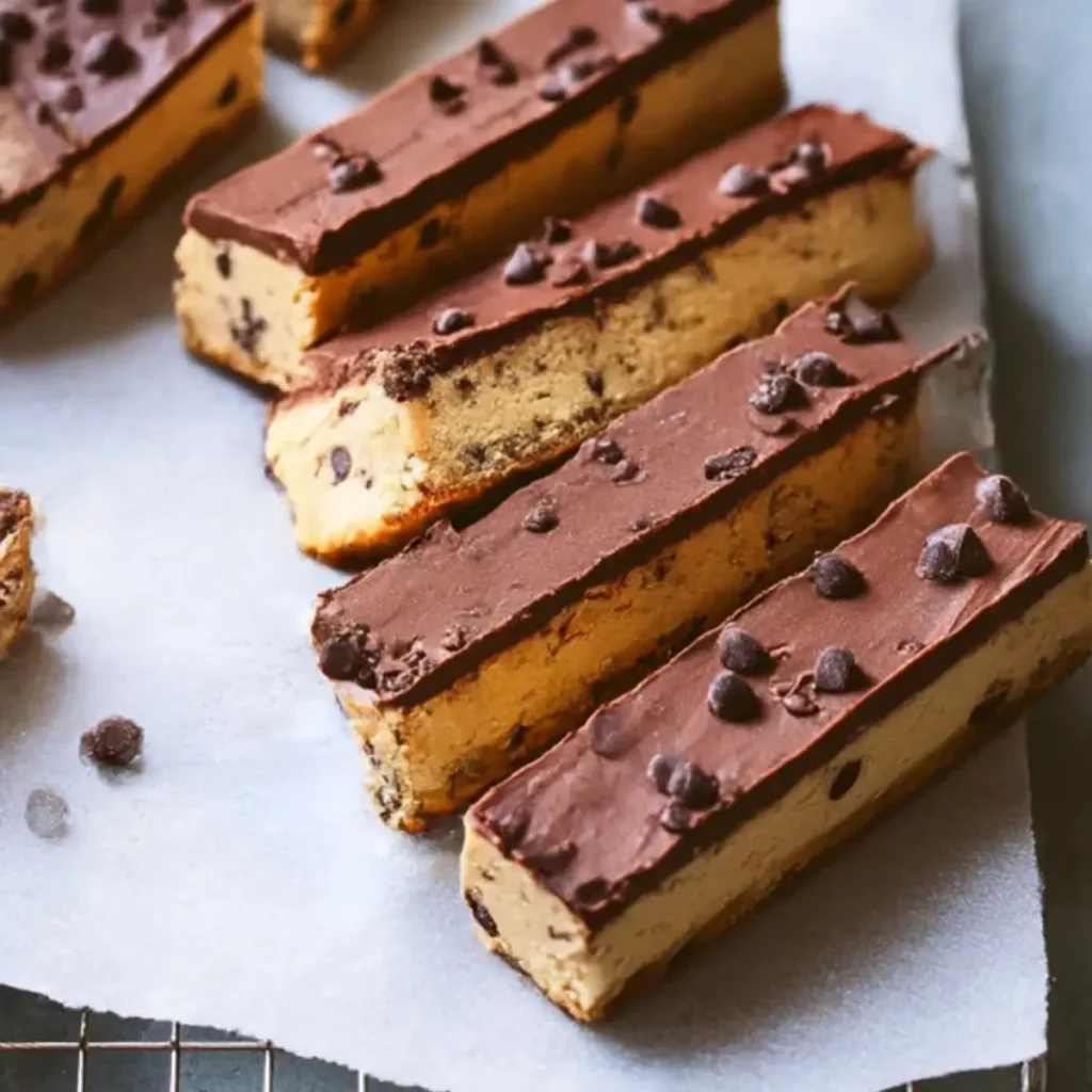 No Bake Cookie Dough Bars