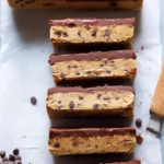 No Bake Cookie Dough Bars