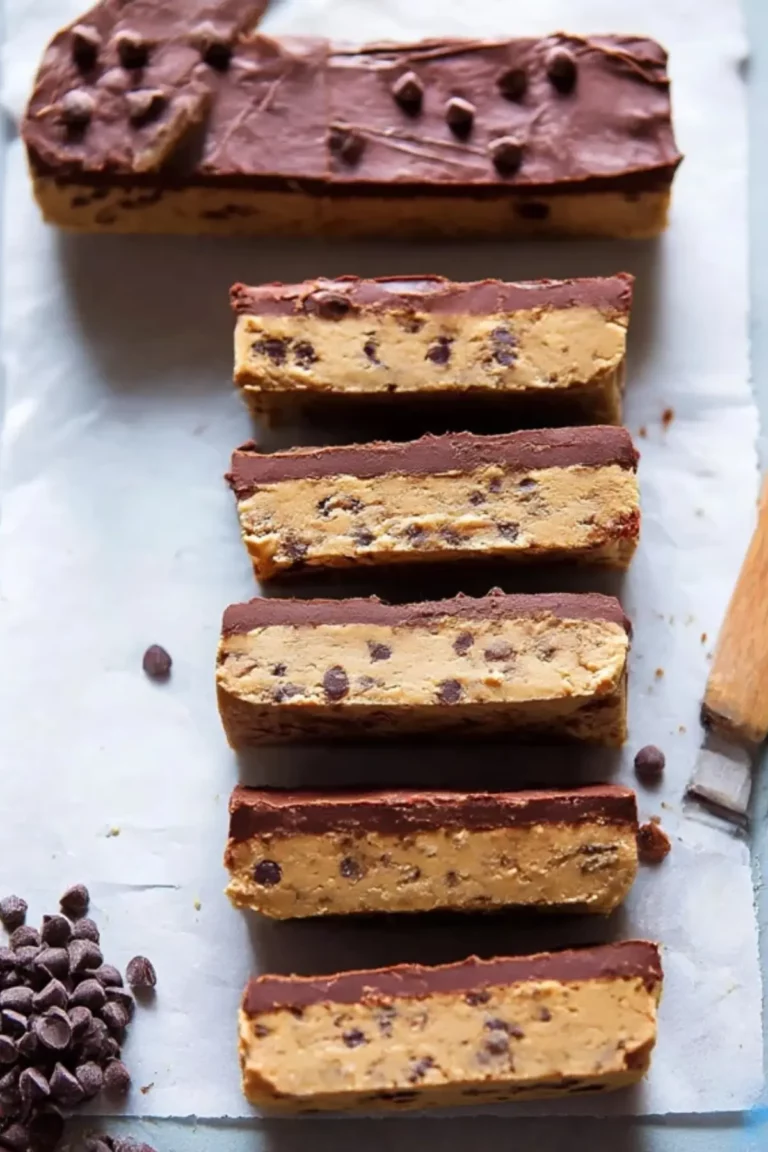No Bake Cookie Dough Bars