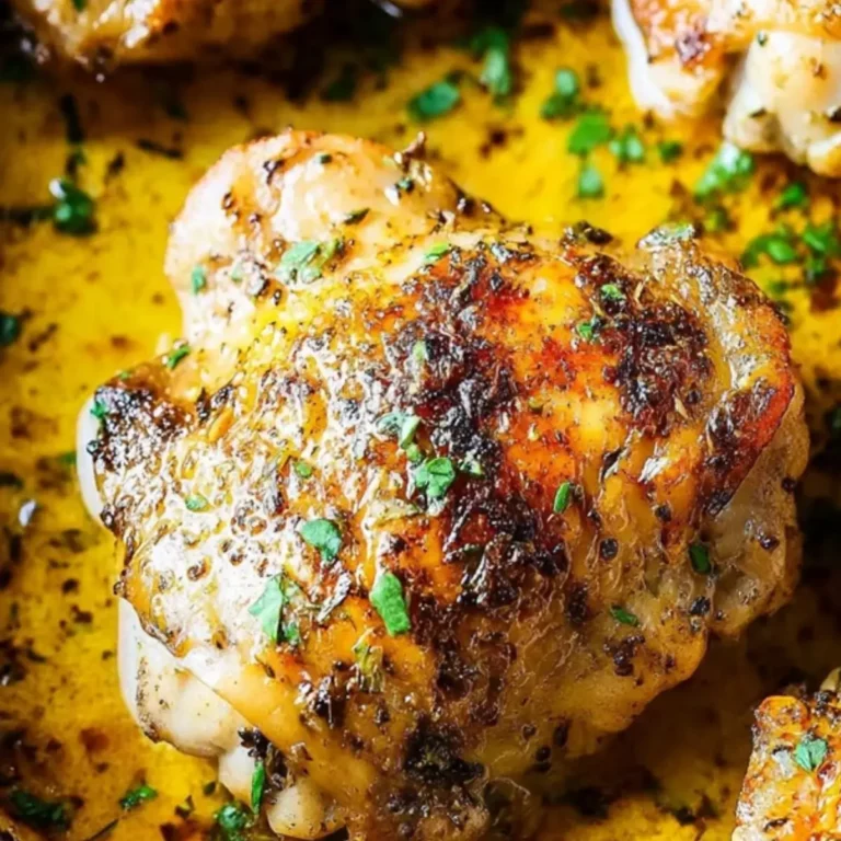 Oven Baked Chicken Thighs