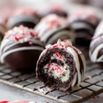 Peppermint Oreo Truffle Balls