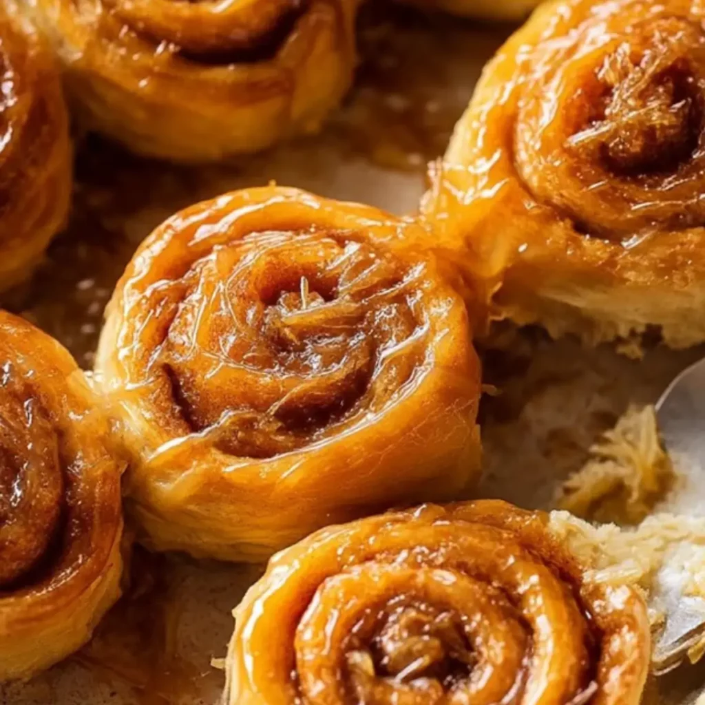 Puff Pastry Cinnamon Rolls