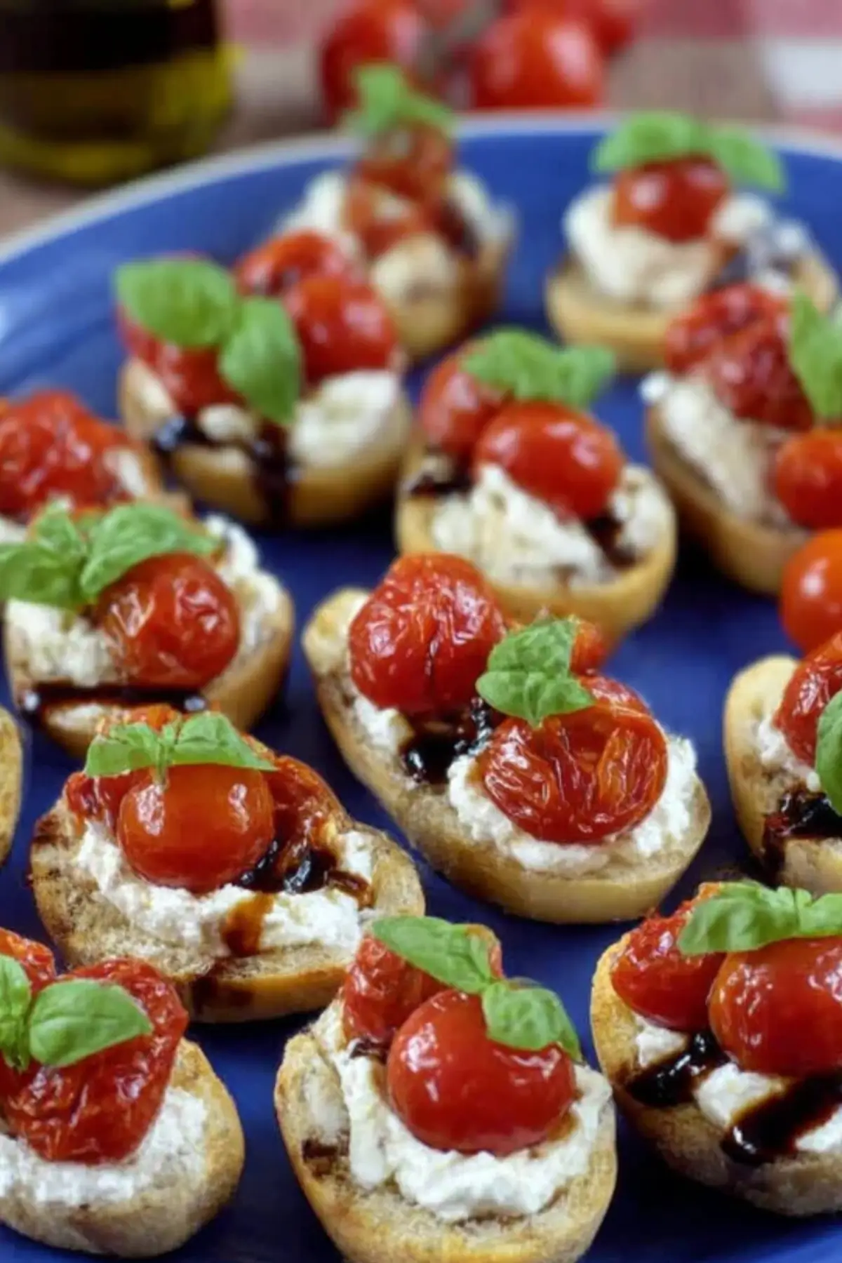 Ricotta Bruschetta with Roasted Tomatoes