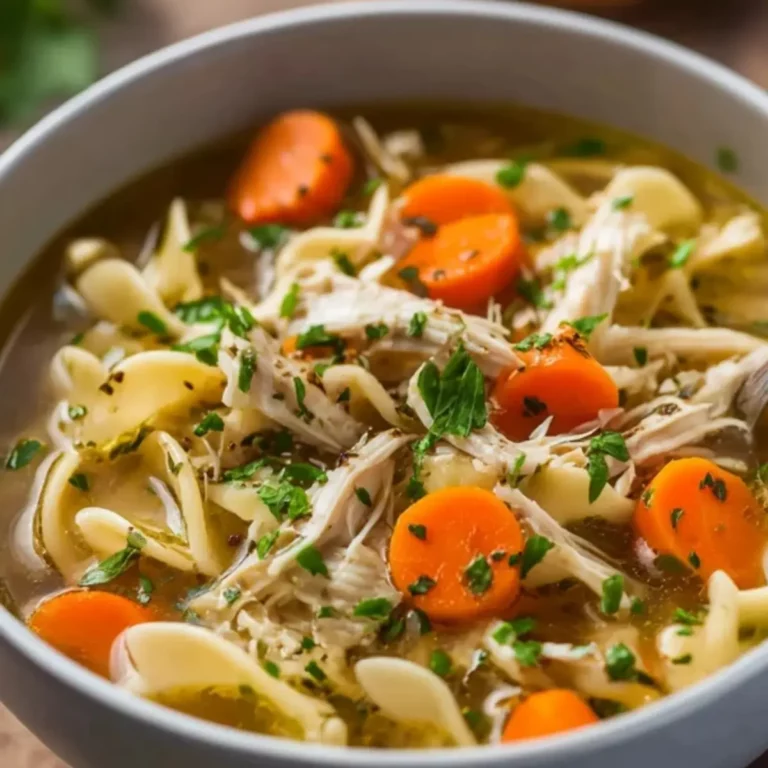 Rotisserie Chicken Noodle Soup