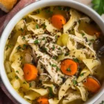 Rotisserie Chicken Noodle Soup