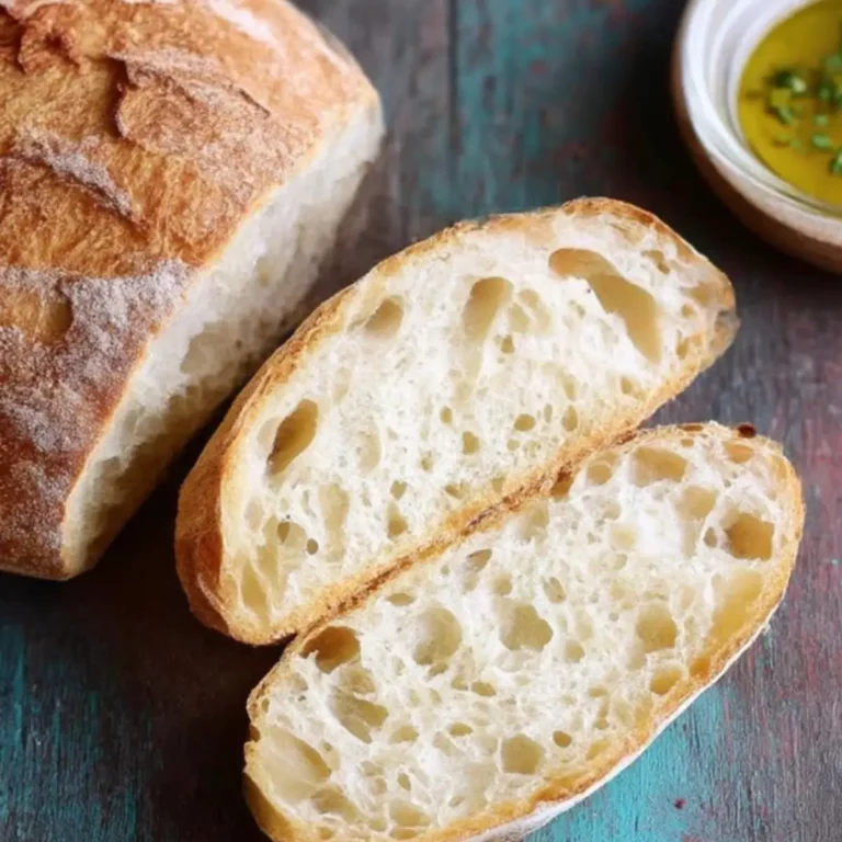 Rustic Italian Crusty Bread