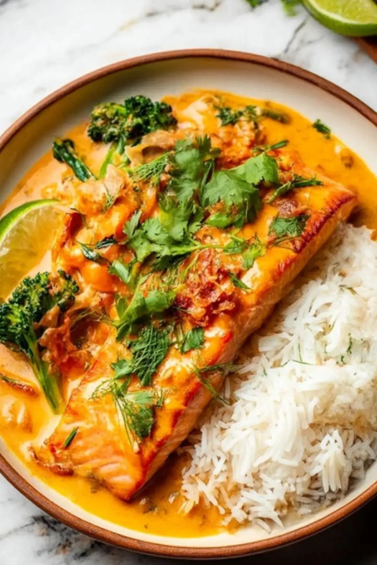 Salmon Coconut Curry