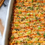Salmon Sushi Bake