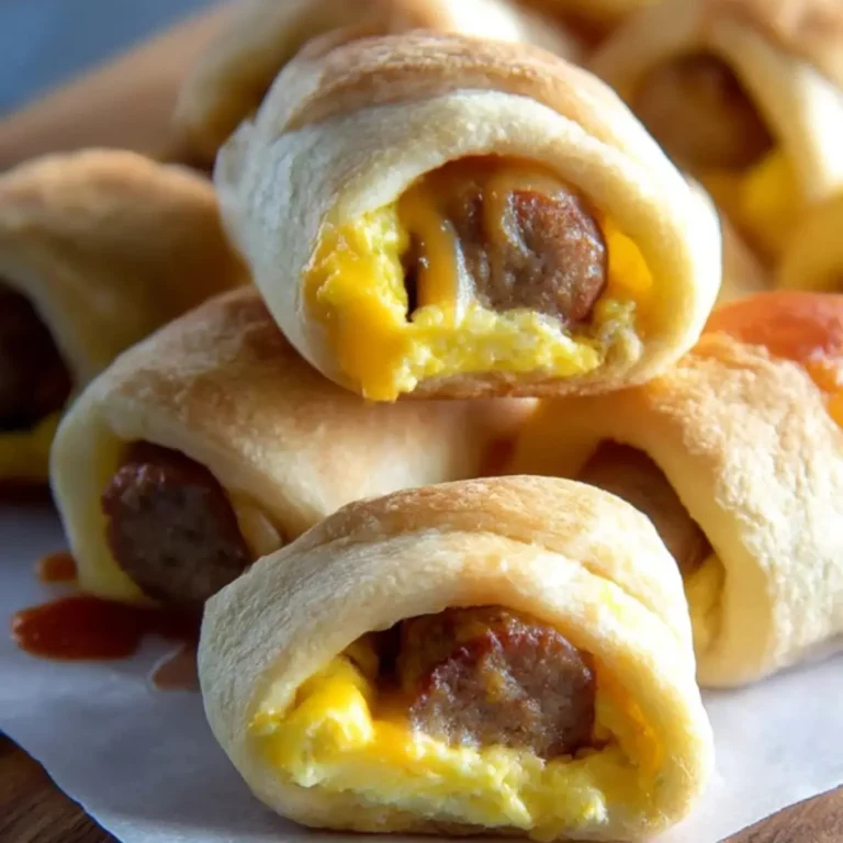 Sausage and Egg Roll Ups