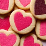 Slice and Bake Heart Cookies