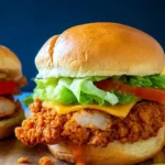 Spicy Crispy Chicken Burger