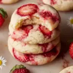 Strawberry Cheesecake Cookies