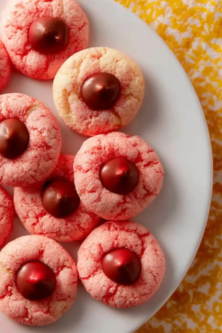 Strawberry Kiss Cookies