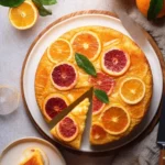 Upside Down Orange Cake