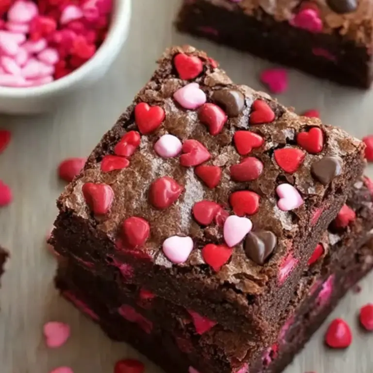 Valentine’s Day Brownies